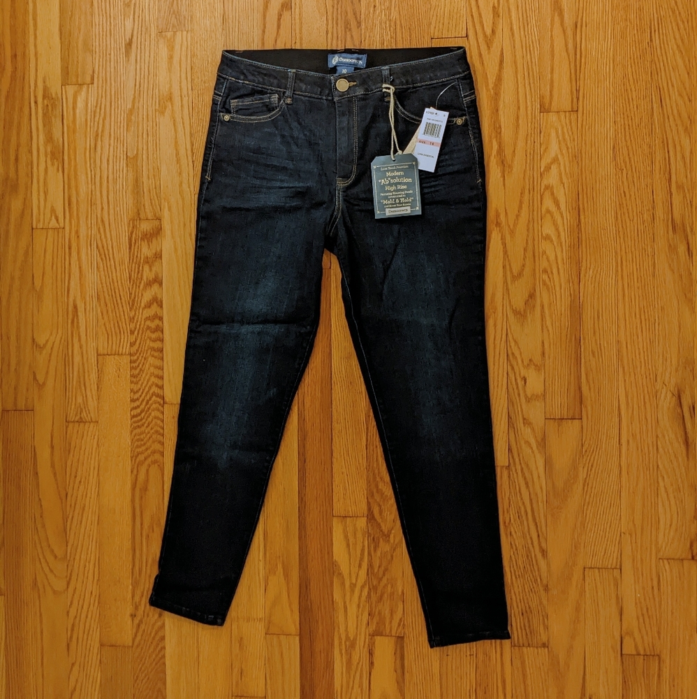 NWT Democracy Ab Solution High Rise Ankle Jeans, Indigo